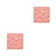 thumbnail image 3 of serony 1/2/3/5 Cup Silicone Heat Resistant Coffee Mug Table Mat Reusable Household Pad Ribbed Tableware Placemat Protector Pink 2PCS, 3 of 6