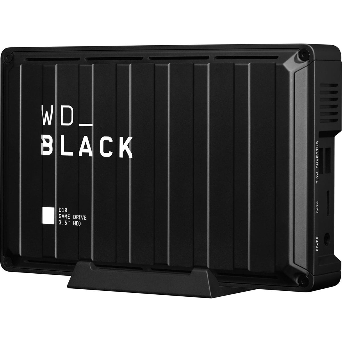 WD_BLACK 8TB D10 Game Drive USB 3.2 Gen 1, 3.5" Portable External Hard Drive HDD, 7200 RPM, Compatible with Playstation, Xbox, PC, & Mac - WDBA3P0080HBK-NESN