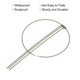thumbnail image 4 of Unique Bargains Garden Plant Support Rings for Potted Plant 7.1 Inch Wide x 11 Inch High, 6 Pack, 4 of 6