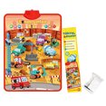 thumbnail image 1 of TIELUTT Tableau Mural Parlant pour Enfants Tableau Mural Alphabet Électronique Jeux de Société Alphabet 100 Jeux de Multiplication Compatibles avec Machine Jeux de Société pour Enfants 3-4 Ans Addition Mathématiques Faits, 1 of 4