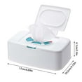 thumbnail image 3 of Storage Containers Wipes Dispenser Holder for Baby and Adult Wet Wipes Ideal for Car and Home Use, 3 of 8