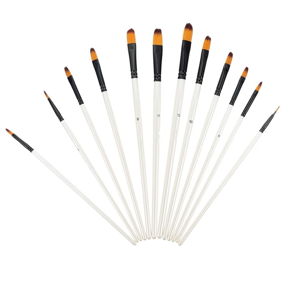 12 pinceles profesionales para pintar, multifunción, para acuarela.