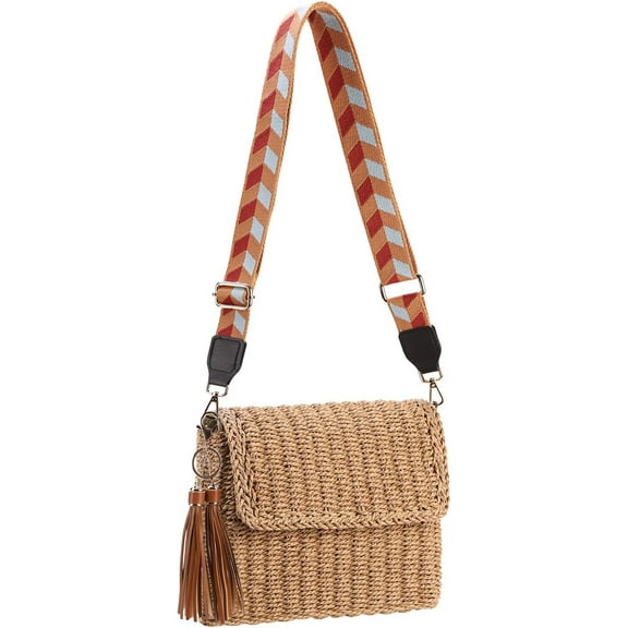 Straw Bag Straw Purses for Women Summer Clutch Crossbody Shoulder Bags for Women