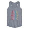 thumbnail image 3 of Coca-Cola - Coke Bottles - Women's Racerback Tank, 3 of 5