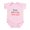 Petal Pink, variant on CafePress - Happy Father's Day Infant Bodysuit - Baby Light Bodysuit, Size Newborn - 24 Months