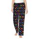 thumbnail image 1 of Fotbe Rainbow Butterfly Pantalones de Pijama para Mujer, Pantalones de Dormir, Pantalones Pj con Cordón y Bolsillos-3X-Large, 1 of 6