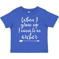 thumbnail image 3 of Inktastic Future Archer Childs Archery Arrow Boys or Girls Toddler T-Shirt, 3 of 5