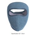 thumbnail image 2 of Hombres Mujeres Polar Fleece Full Face Cover Invierno Ciclismo Máscara térmica a prueba de viento, 2 of 2