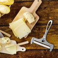 thumbnail image 4 of Cheese Slicer with Wire Adjustable Thickness Cheese Cutter Handheld Stainless Steel for Soft Semi Thick Thin Hard Slicer for Kitchen Cooking Tools(Silver), 4 of 7