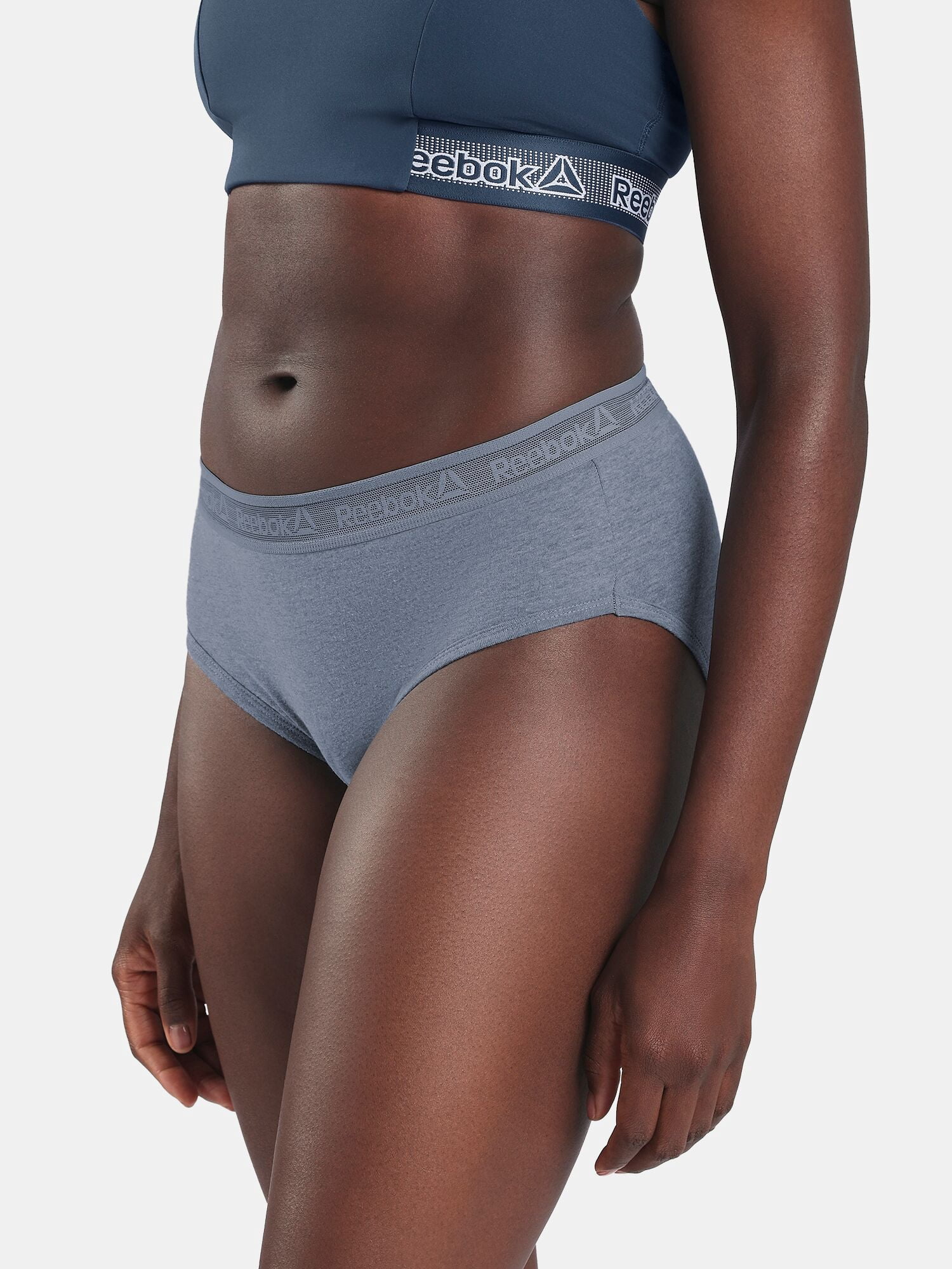 Reebok Women’s Performance Cotton Hipster Underwear, 3-Pack, Size S - 2XL