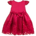 thumbnail image 2 of Blue Bell HANDMADE Toddler Tulle Princess Flower Girl Dress for Wedding Party - Mercury - Fuchsia-6, 2 of 2
