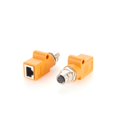 thumbnail image 4 of HELIAHO M12 to RJ45 Bulkhead Adapter Waterproof M12 A Code 8 Pin Female to RJ45 Jack Straight Orange CJ911-84654, 4 of 9