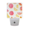 thumbnail image 6 of Yayeee LED Night Light for The Home Plug in With Light Sensors 2 Pack, White Grapefruit Slices, 6 of 6