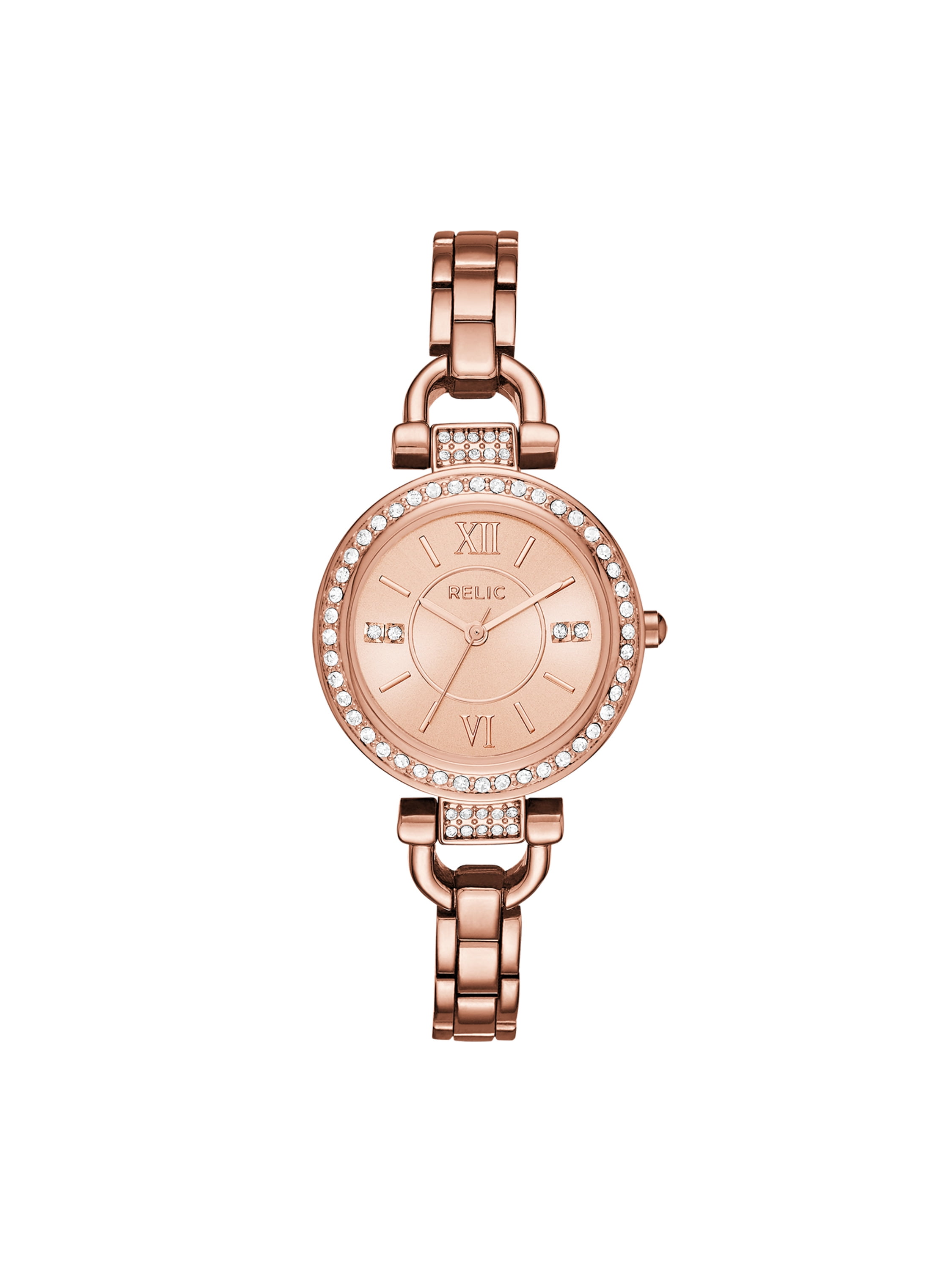 Relic by Fossil Women's Leah Rose Gold Watch - Walmart.com