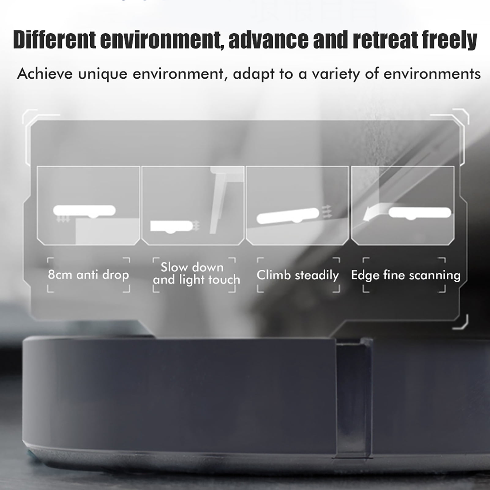 Automatic Home Floor Cleaning Machine for Pet Hair and Dust 3-in-1 Smart Robotic Vacuum Cleaner