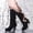 Black, variant on Babysbule Womens Snow Boots Women's Shoes Solid Color High Heel Casual Warm Winter Knee High Boots