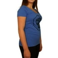 thumbnail image 2 of UFC Womens Distressed Fist Graphic T-Shirt, Blue, Small, 2 of 4