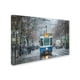thumbnail image 2 of Attila Szabo 'Morning In Zurich' Canvas Art, 2 of 3