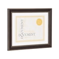 thumbnail image 4 of DesignOvation Bagnell 8.5" x 11" Brown Document Frame, 4 of 10