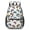 Monster Cartoon Truck-2, variant on Monster Cartoon Truck Gray Pattern 17" School Backpacks for Teens,Waterproof Oxford Fabric,S-Shape Padded Straps for School,Travel,Hiking,Camping