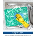 thumbnail image 7 of Bligli 2-Pack Sink Mats - 15.7"x11.8" Non-Slip PVC Liners, Quick-Dry Kitchen Protector for Stainless Steel/Ceramic, Dish Drying Mat (Green), 7 of 7