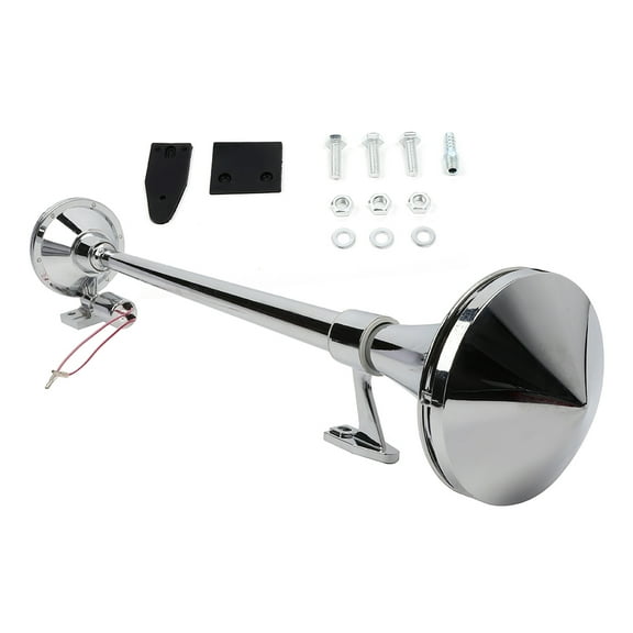 ECCPP Powerful Loud 150db 12V Air Horn Single Trumpet Air Horn for Train Car Truck Boat RV