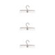 thumbnail image 2 of Inteprter Percha de ropa de plástico giratoria de 360 ​​grados para pantalones y vestidos, gancho de secado para Hotel, dormitorio, armario, Type1 NO1, 2 of 6