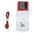 thumbnail image 3 of Zaqw AC Digital Display Meter,AC Digital Display Meter Rail Type Power Voltmeter Energy Reset Clear Function AC50~300V,Voltmeter, 3 of 8