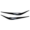 thumbnail image 2 of BFY Headlight Eyelid Trim Decal Cover, Headlamp Eyebrow Eye Lid Decoration Sticker for BMW X3 X4 G01 G02 2018 2019 2020 2021, Glossy Black, 2 of 5