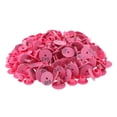 thumbnail image 1 of 100 unids Etiqueta de oreja de ganado numerada pequeña para cerdo vaca de vacuno gata ovejas, combina resiliencia, calor y resistencia química - rosa Soledad Etiqueta de oreja numerada de color naranja, 1 of 10