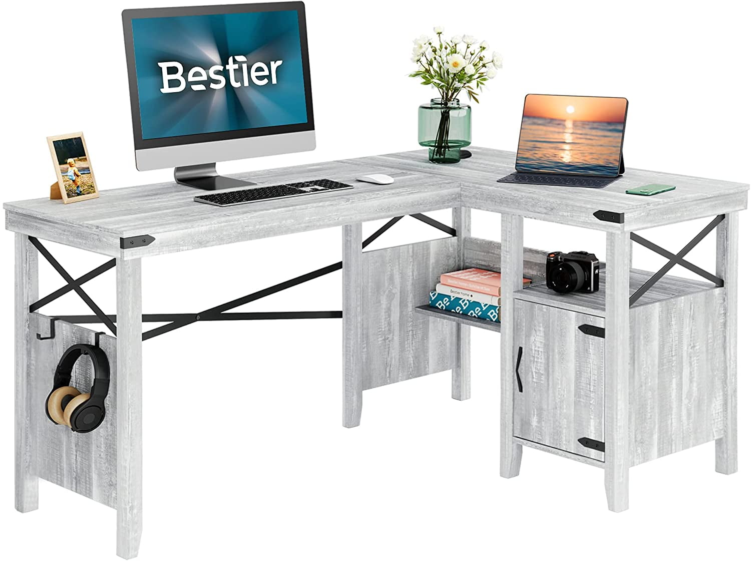 Desks & Home Office Furniture Home & Garden Ameriwood Corner Desk with