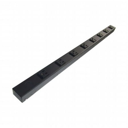 e-dustry 30 Hardwired H03008NV e  8 Power EPS Outlet Strip dustry