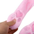 thumbnail image 5 of Animal Hat with Ears Moving Jumping Pop Up Beating Hat Plush Holiday Cosplay Dress Up Funny Gift for Kids(Light Up Pink Rabbit), 5 of 7
