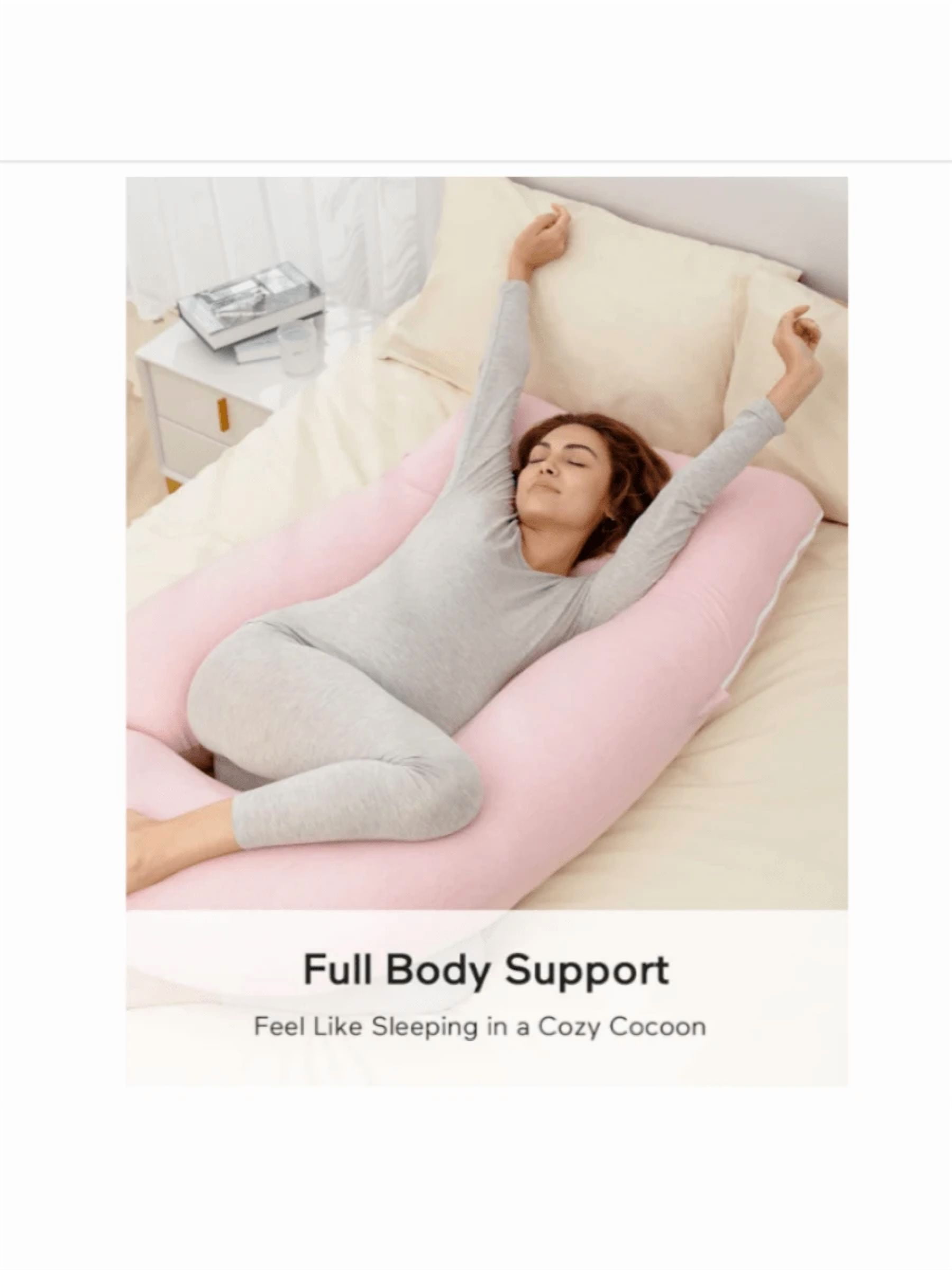 WEFANCY Pregnant Woman Waist Pillow  Hot Products Overseas Warehouse Stock 2025 Summer Cool Products