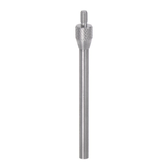 Contacto Aguja Punto 40mm Longitud 3mm Diámetro M2.5 Rosca Universal Plano Tungsteno Acero para Cuadrante Prueba Indicador