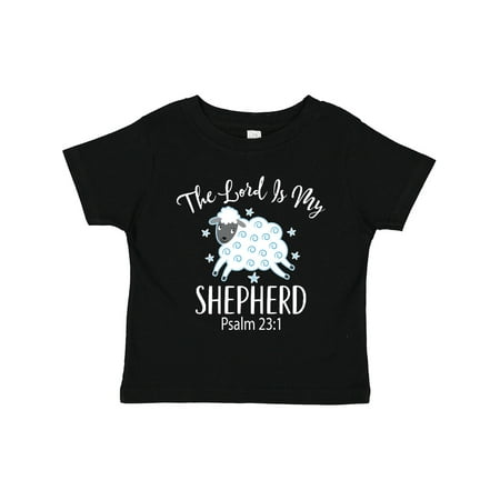 

Inktastic The Lord is My Shepherd Psalm 23 Gift Toddler Boy or Toddler Girl T-Shirt