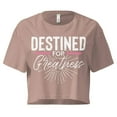 thumbnail image 2 of Destined For Greatness Crop Tee, 2 of 5