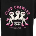 thumbnail image 3 of Instant Message - Club Crawler - Women's Short Sleeve Graphic T-Shirt, 3 of 6