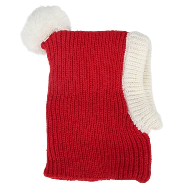 Gorro de Navidad para Cachorros, Gorro de Invierno para Perros, Gorro de Punto Rojo para Mascotas, NaviDad, Invierno, Cálido, Para Perros Pequeños y Medianos, Cachorros, Gatos,
