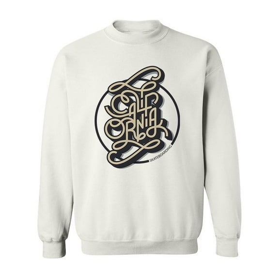 Vintage California. Sweatshirt Men -Image by Shutterstock, Male 4X-Large