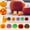 5PCS, variant on 5-Pack Glow-in-the-Dark Mini Jack-O-Lantern Figurines - Resin Luminous Pumpkin Ornaments for Halloween DIY Crafts and Micro Landscape