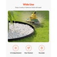 thumbnail image 6 of VEVOR Landscape Edging, 33 ft x 4 in Plastic Garden Border Edging with 30 Spikes & 2 Ground Stakes, No Dig, Flexible Lawn Edgings Roll, UV-Resistant Mini Fence Borders for Flower Beds Yard Paver, 6 of 9