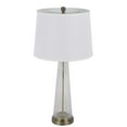 thumbnail image 5 of Cal Lighting 150W 3 Way Huxley Glass Table Lamp With Hardback Fabric Shade (Sold In Pairs), 5 of 6