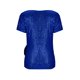 thumbnail image 5 of Blusas de Manga Corta para las Mujeres Vestido Casual Lentejuelas Envoltura Cuello en V Partido Sólido Top Camisas Brillantes con Revestimiento Interior Glamour, 5 of 8