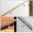 thumbnail image 3 of unbranded 2Ud Soportes Metálicos Dorados Para De Escaleras Con Fijación Estable, 3 of 8