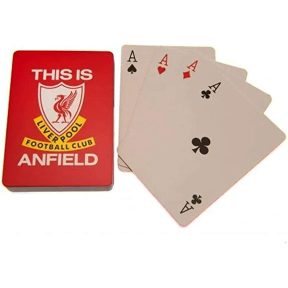 Liverpool FC This Is Anfield Playing Cards (One Size) (Red)