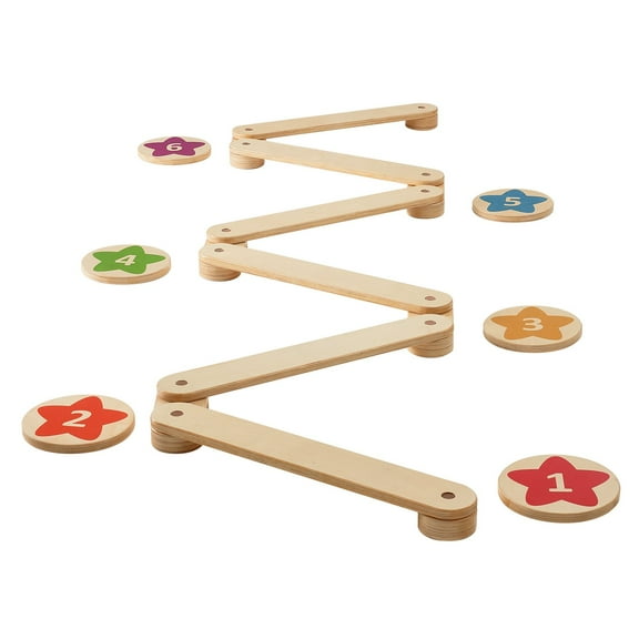 VEVOR Kids Balance Beam Stepping Stones - 6pcs Gymnastics Balance Board Set