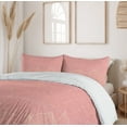 thumbnail image 6 of Ambesonne Floral Duvet Cover Sets, Wild Nature Leaf, 2-King, Peach Coral, 6 of 7