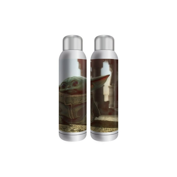 The Child Baby Yoda UV Printed Stainless Steel Water Bottle Walmart