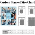 thumbnail image 5 of Gifts for Wife,Best Wife Ever Gifts Personalized Blanket, Custom Blanket with Photos, Birthday Gifts for Wife from Husband, Customized Throw Blanket Unique Gift Ideas for Valentine's Day Blankets, 5 of 5